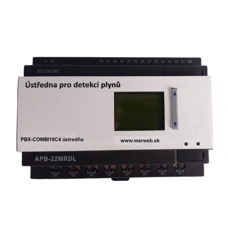 PBX-COMBI10C4 ústredňa pre snímače plynu