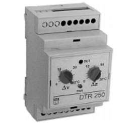 DTR 250 Regulátor rozdielu teplôt pre solárne systémy